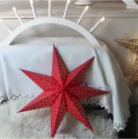 Red Star Pendant Light