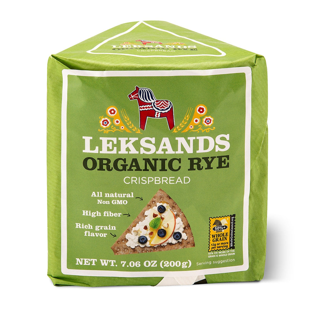 Crispbread - Leksands Organic Rye Triangles