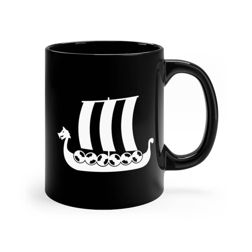 
                      
                        Viking Ship Black Coffee Mug
                      
                    