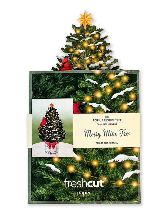 
                      
                        A Pop-Up Mini Merry Tree Card
                      
                    