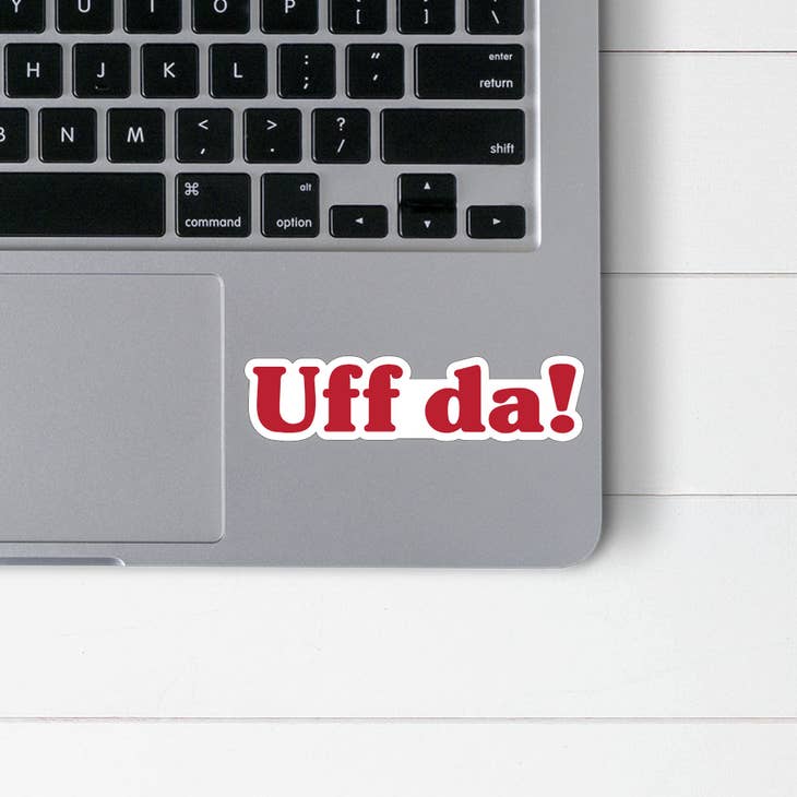 Uff Da Sticker