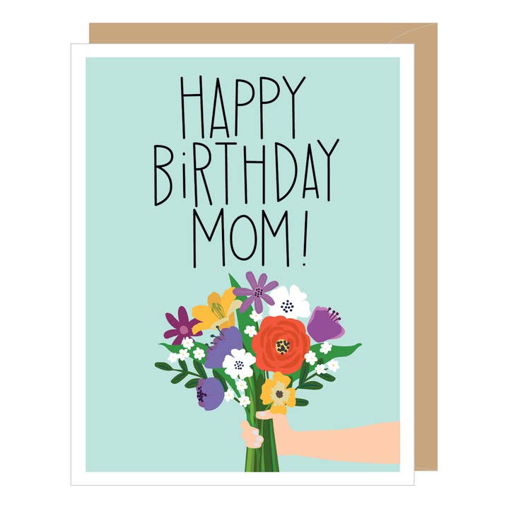 Happy Birthday Mom Card