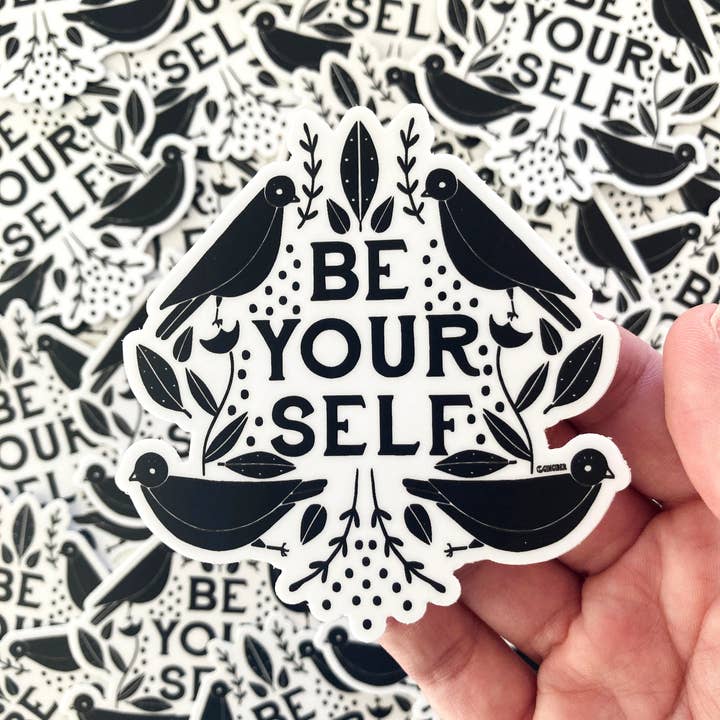 
                      
                        Be Yourself Bird Sticker
                      
                    