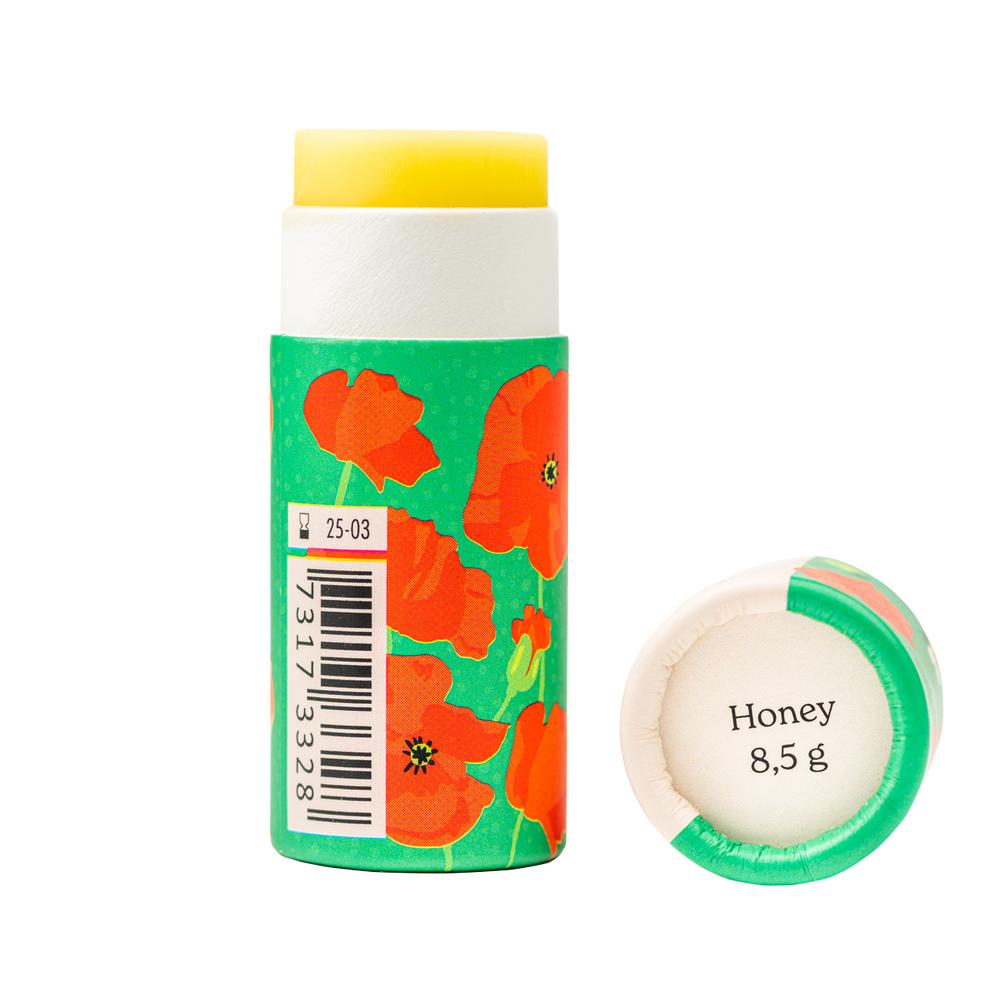 Lip balm - Honey - in paper package