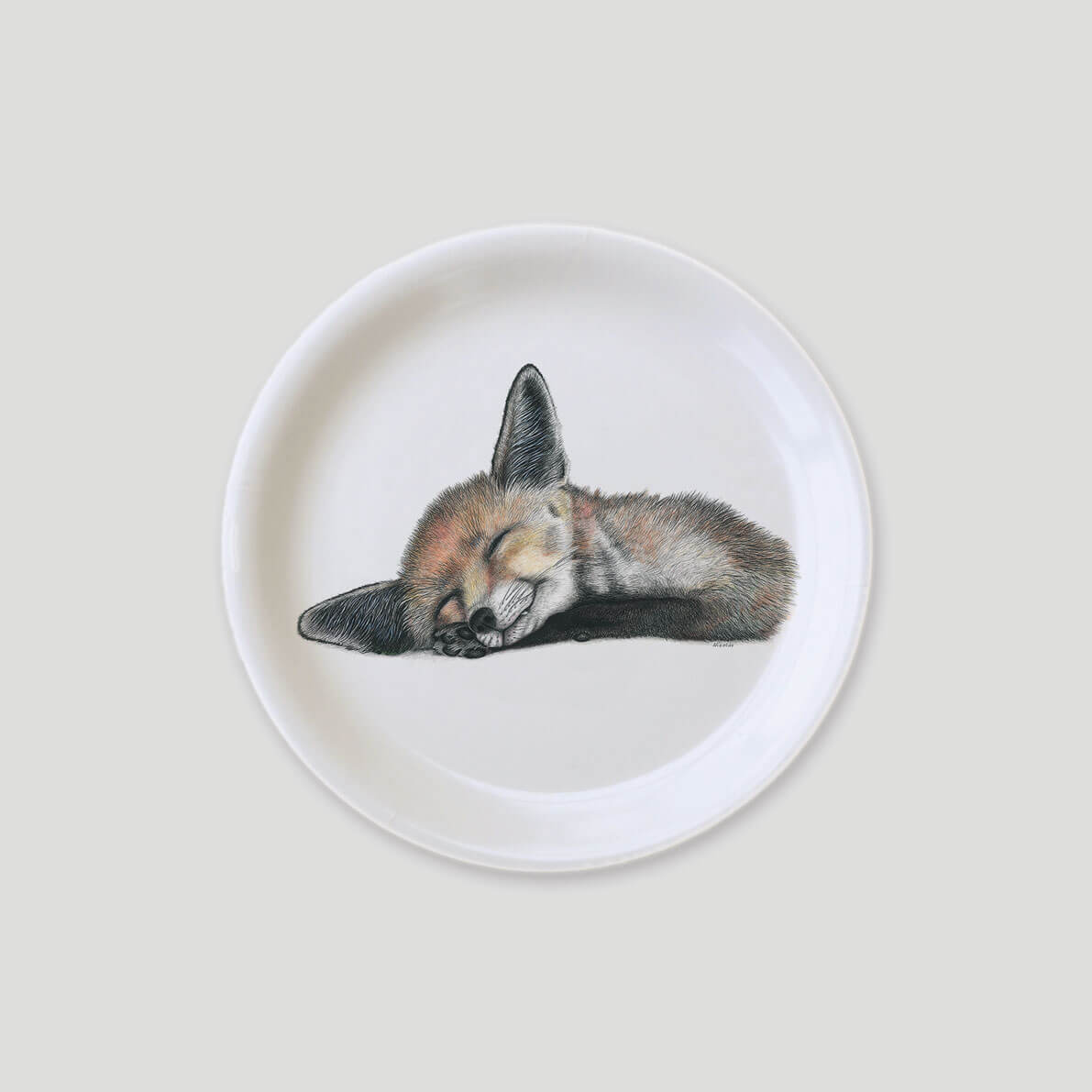 Mini Beechwood tray - Felix Fox