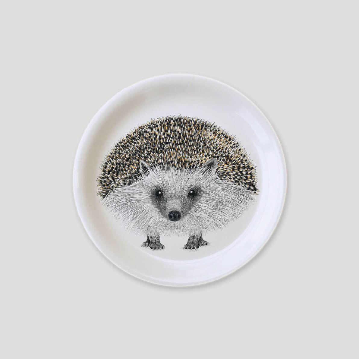 Mini Beechwood tray - Henry Hedgehog