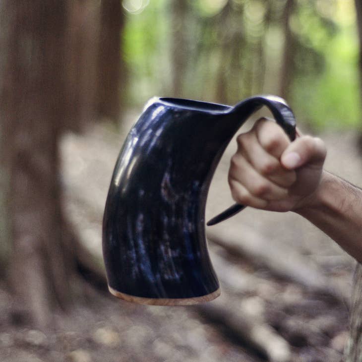 
                      
                        Viking Horn Tankard Beer Mug
                      
                    