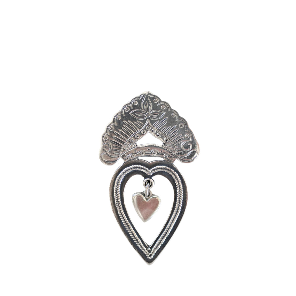 Hillestad Heart Pin