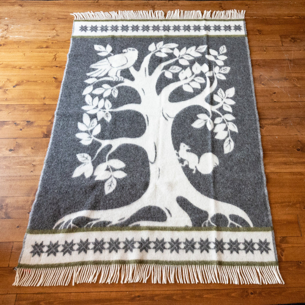 
                      
                        Tree of Life "Yggdrasil" Wool Blanket
                      
                    