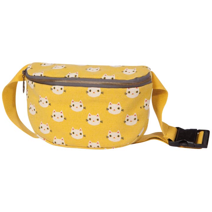 Hip Belt Bag -Meow Meow Cat