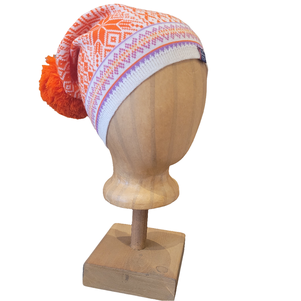 Merino Wool Hat in Rebel Pattern