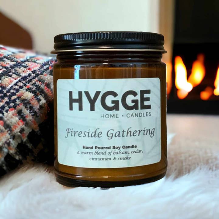 Hygge Candle Jar -Fireside Gathering