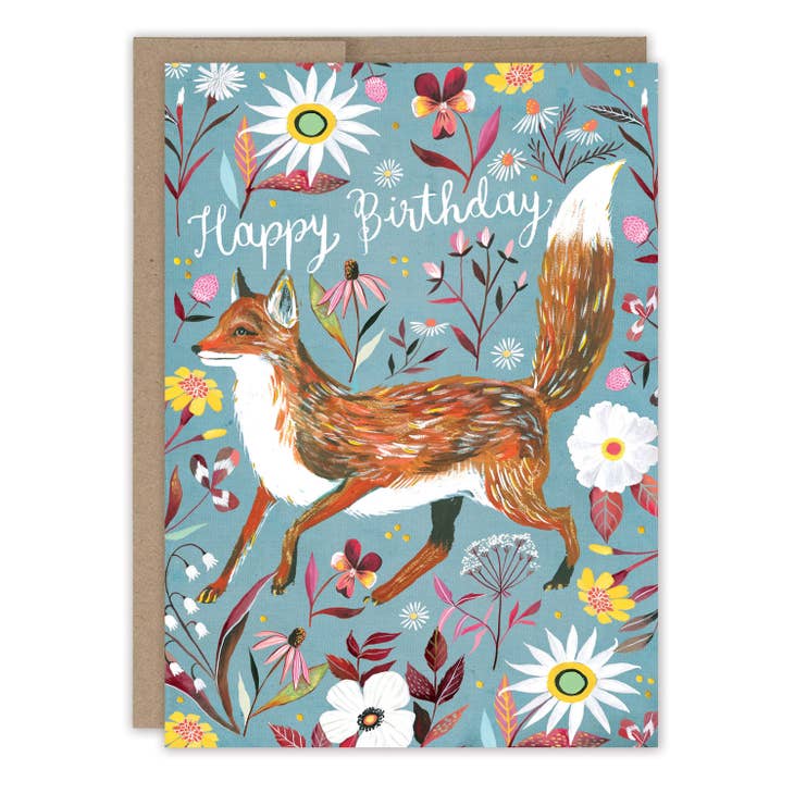 
                      
                        Foxy Birthday Card
                      
                    