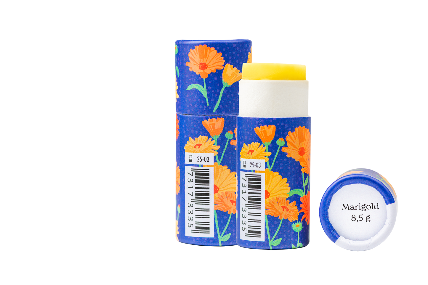 Lip balm - Marigold - paper package