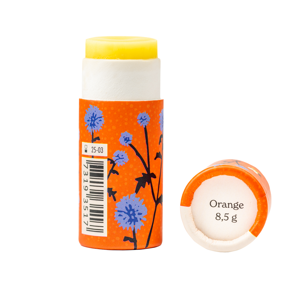 
                      
                        Lip balm - Orange - paper packaging
                      
                    