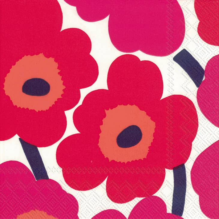 Marimekko UNIKKO Red Lunch Napkin