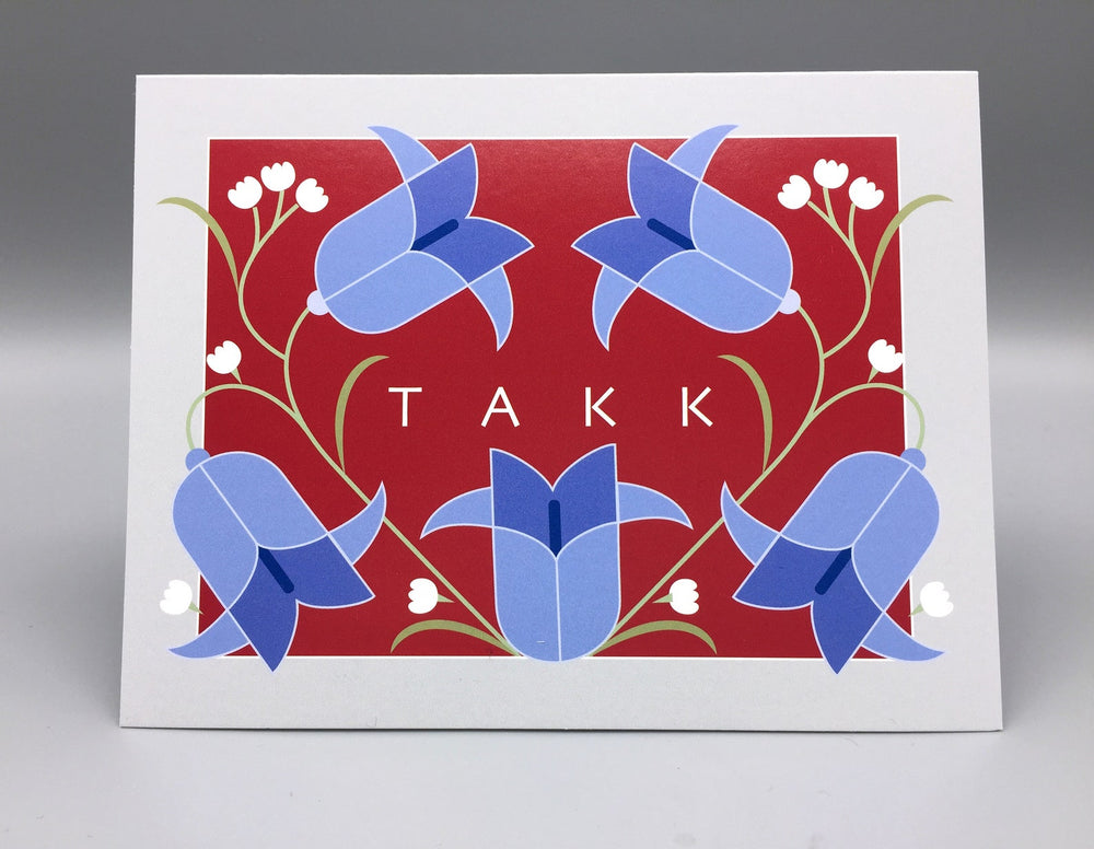 Takk, Norwegian Thank You Card