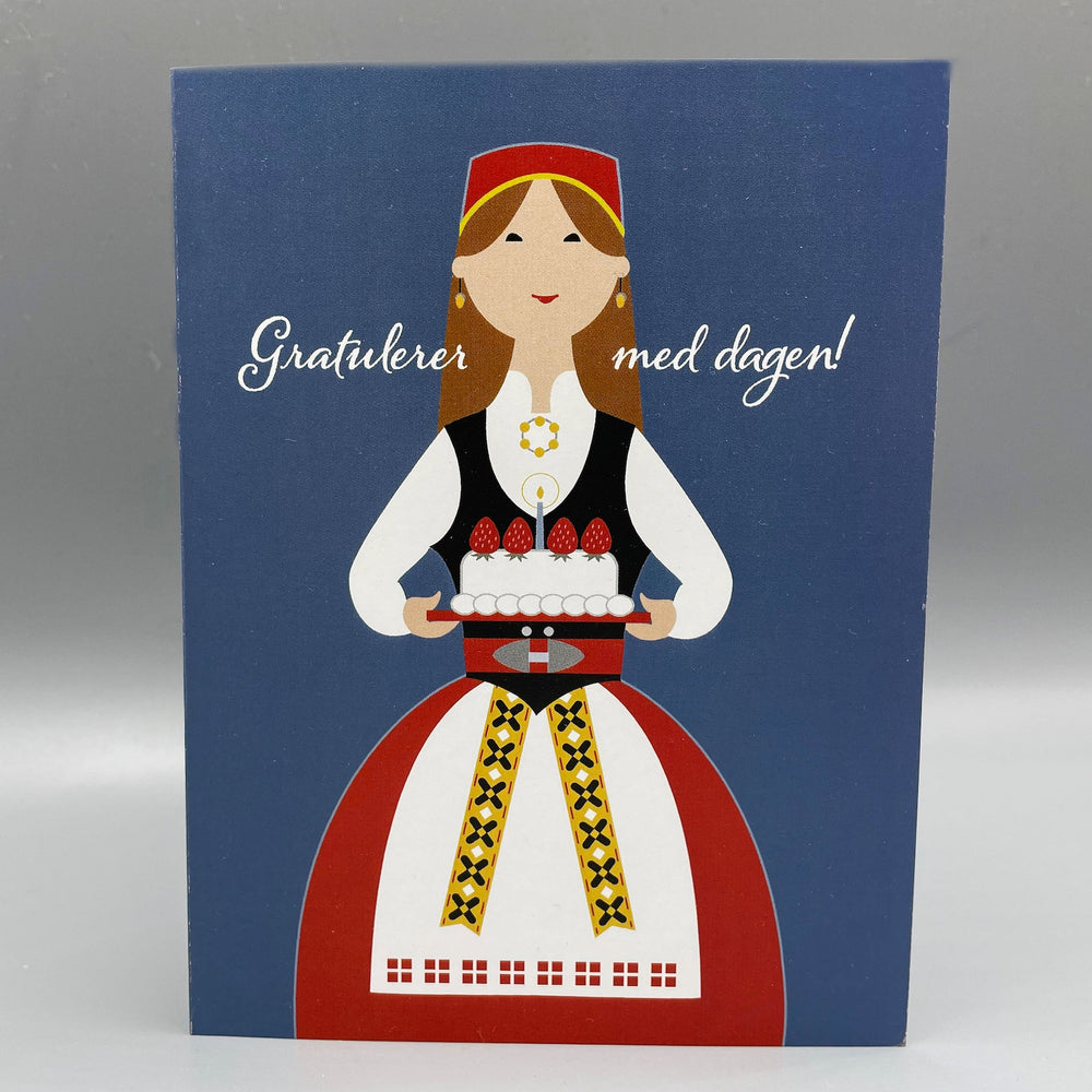 Norwegian Birthday Card