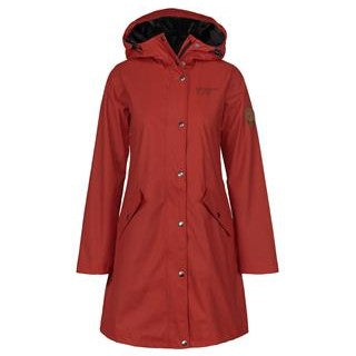 Women's Red Raincoat