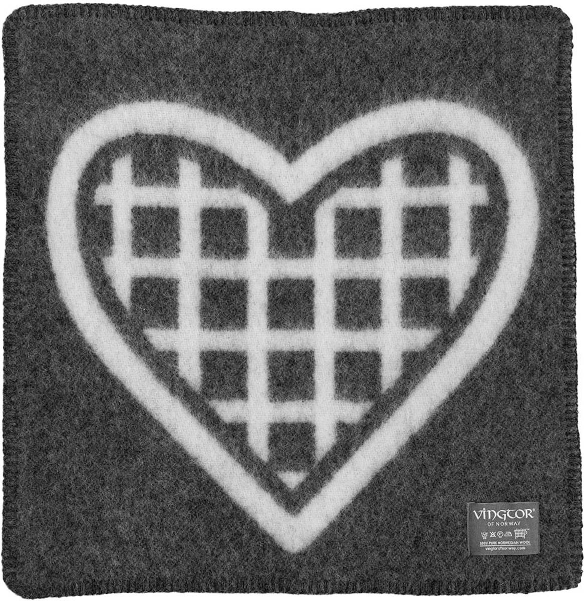 Wool Seat Pad 'Heart'