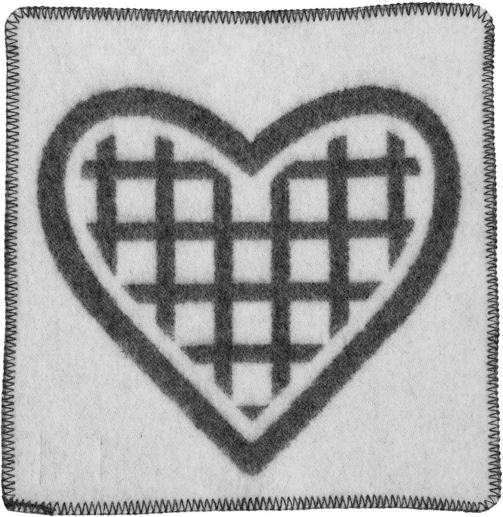 Wool Seat Pad 'Heart'