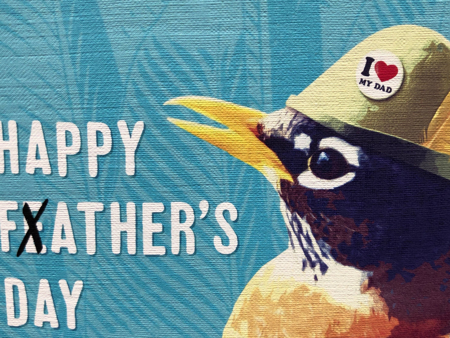 Happy Feather's (Father's) Day Card