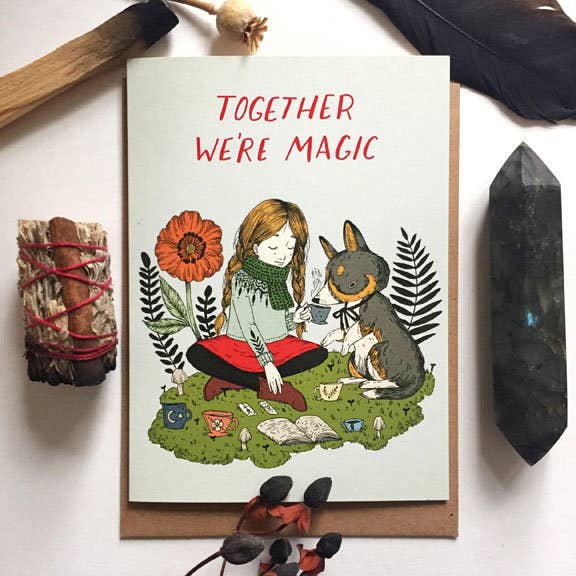 Together We're Magic Greeting Card