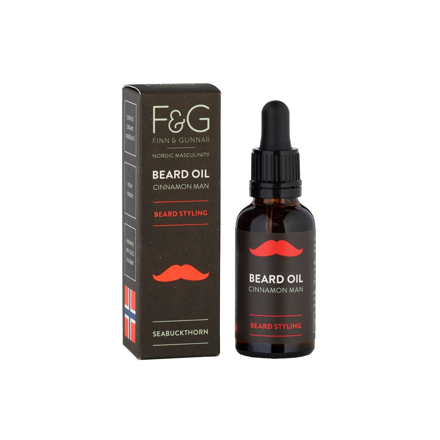 Nordic Masculinity Beard Oil Cinnamon Man