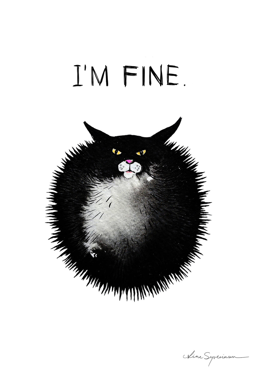 I'm Fine Kitty