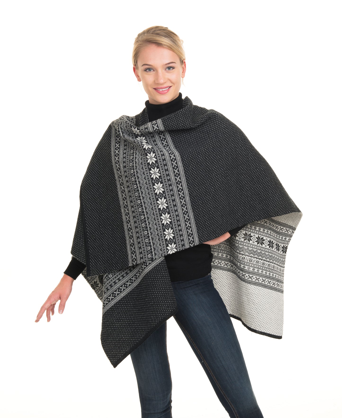 Setesdal Poncho - Merino Wool