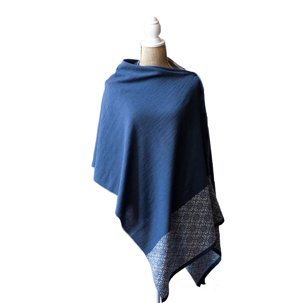 Briksdal Reversible Wool Cape