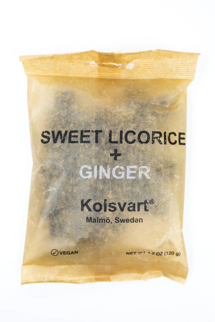 Sweet Licorice + Ginger Candy